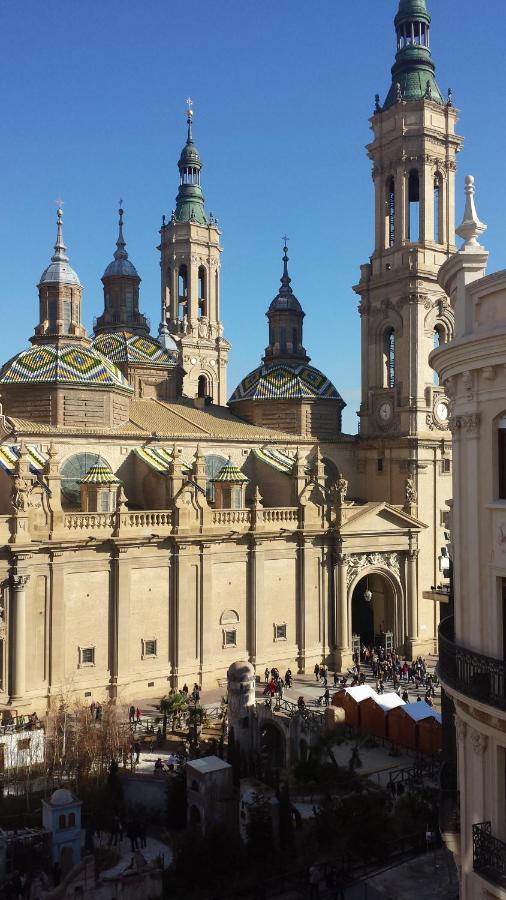 Ferienwohnung El Balcon De Pilar Saragossa Exterior foto